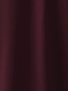 Vionelle 大码女式纯色优雅法式通勤衬衫，带荷叶边领，蝴蝶结装饰，长袖，适合春秋季节 - 紫紅色 - 查看 7