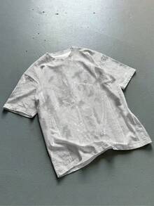 Manfinity Dauomo Men's Branch Print Round Neck Short Sleeve Casual Versatile T-Shirt