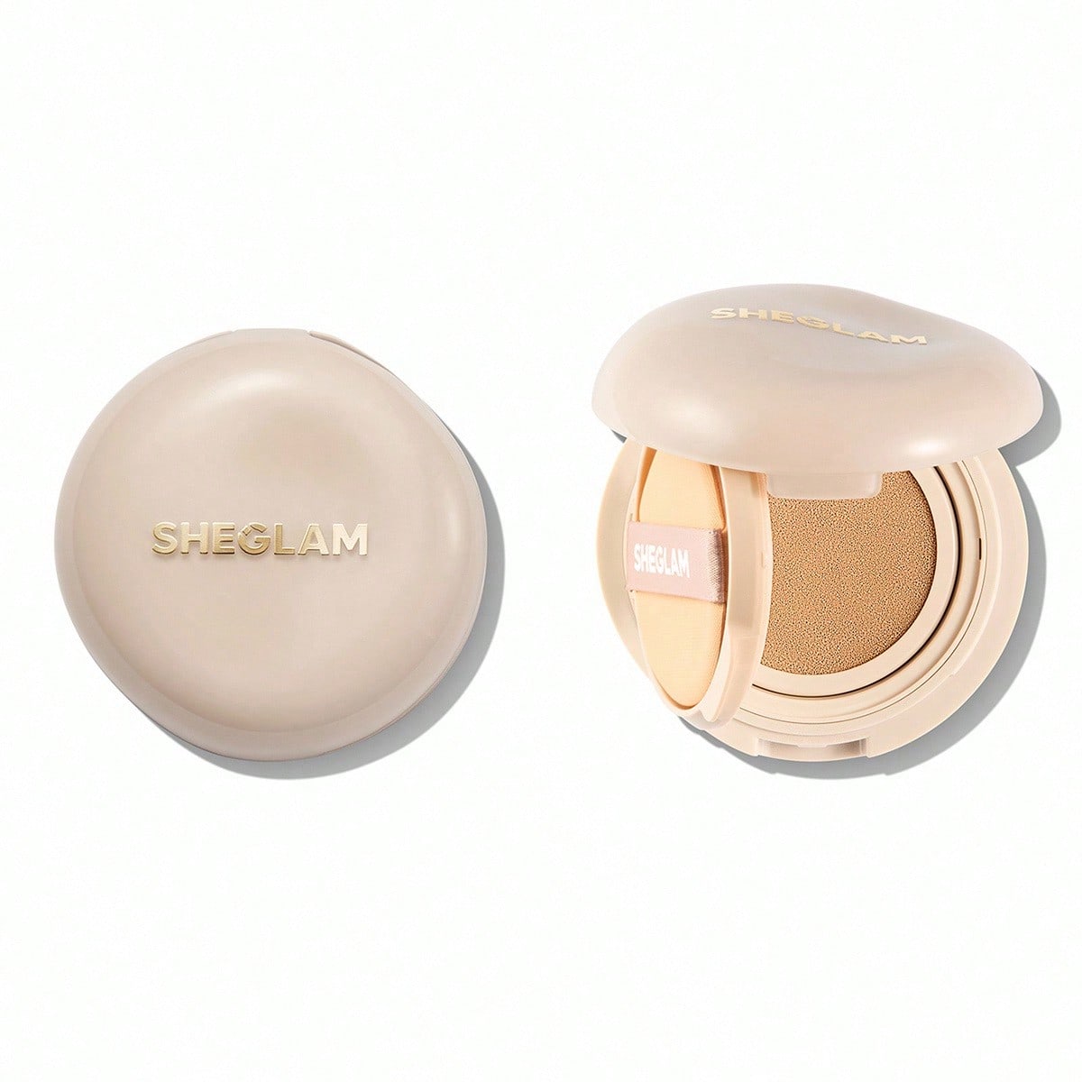 Lock & Go Long-Lasting Cushion Foundation-Nude Brand Beauty Makeup Face Paint Cosmetic For Women Girls Perfect For Spring Summer Ideal For Y2K Fancy Fashion Suitable For Birthday Mother'S Day Gift Rave Party Ready Best Color