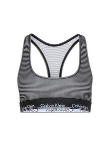 Calvin Klein Women's Bralette Black - Black and White - View 1