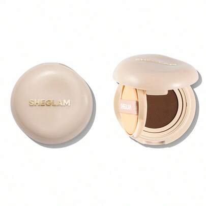 SHEGLAM Lock & Go Long-Lasting 쿠션 파운데이션-Truffle 브랜드 뷰티 메이크업 화장품 여성과 소녀를 위한 완벽한 여름 봄 이상적인 Y2K 화려한 패션 생일 어머니의 날 기프트 파티 준비 완료 최고 색상