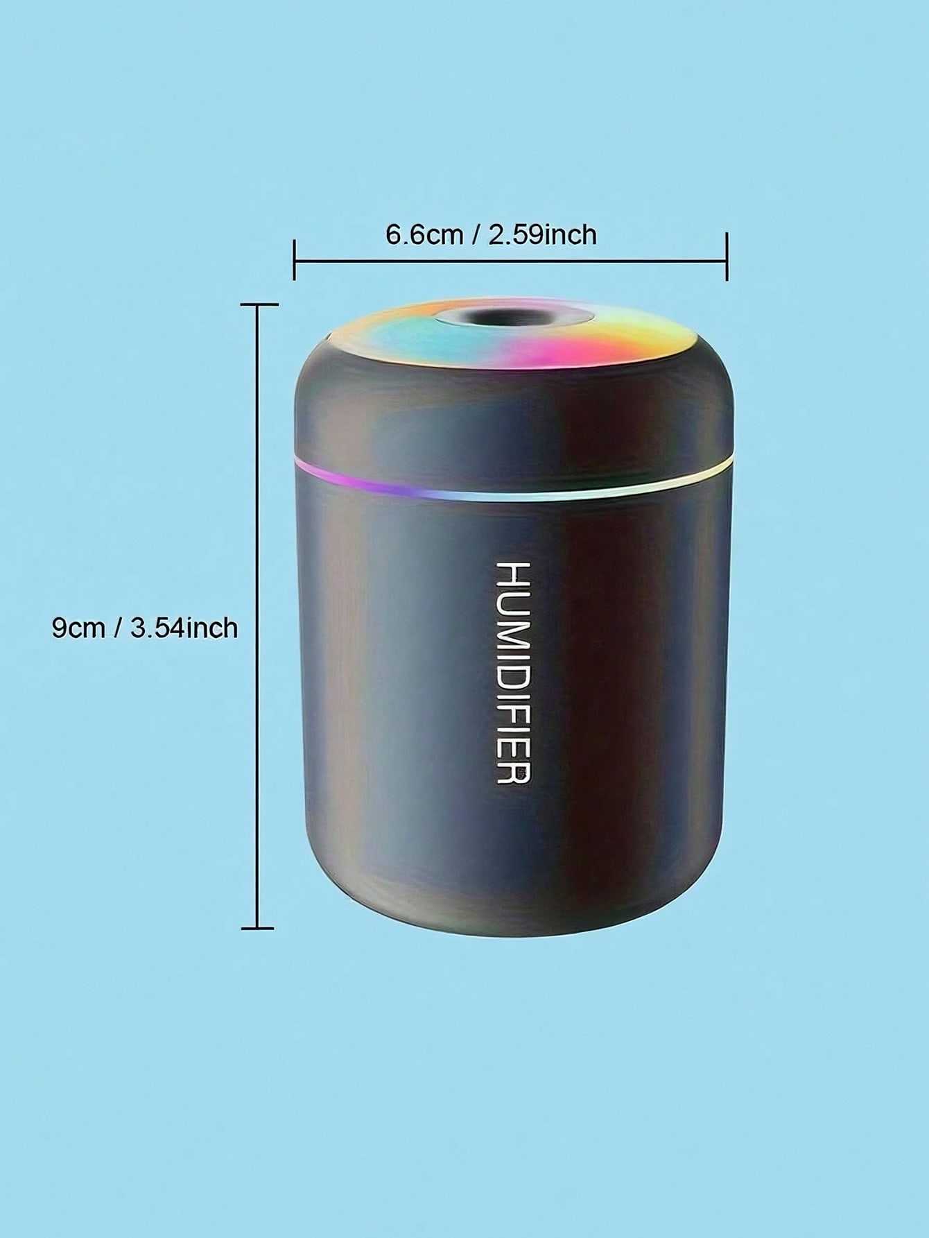 فواحة زجاجة مرطبة و جهاز نشر زيوت عطرية ضبابية صغي...