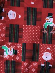 PETSIN ​Red Christmas Dog Shirt Santa Snowman Pattern​ Pet Clothes - Multicolor - View 6