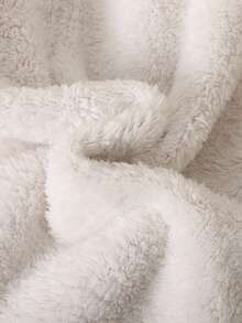 SHEIN 少女复古学院风针织圆领套头卫衣，撞色蝴蝶结装饰，加厚保暖内衬，长袖，秋冬女装 - 紅色 - 查看 4