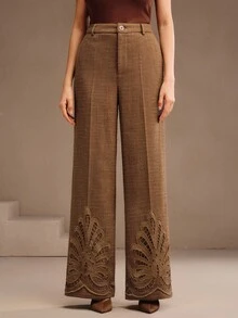 Anewsta Women's Elegant Office Wear Trousers, New Autumn/Winter Design