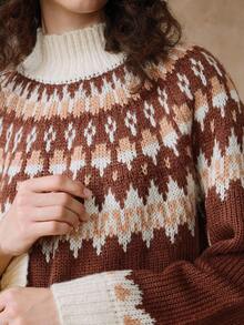 Arave 女士复古针织套头衫 - 彩色 - 查看 8