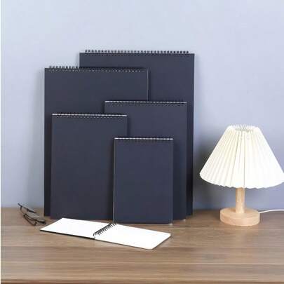 SHEIN 1 件 30 张素描本、素描板、生活绘画垫顶部螺旋装订无酸艺术素描本、艺术绘画纸适合成人初学者和艺术家返校