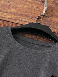 Casual Fashionable Fitted Knit Pullover Short Sleeve T-Shirt For Women