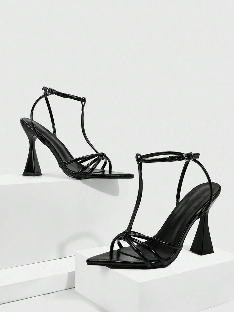 CUCCOO SZL Women's Fashionable Sexy Elegant Pointed Toe High Heel Sandals