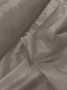 RueChic 女士冬季保暖休闲拉链撞色羊毛饰边连帽加厚外套 - 米色 - 查看 7