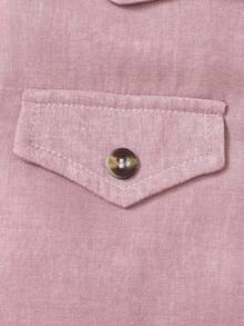 SHEIN 2入組/套青少女長袖夾克和花卉肩帶連衣裙套裝