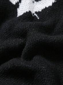 Chillumni Áo len chui đầu dài tay đa năng thoải mái hàng ngày cho nam - màu đen - Xem 5