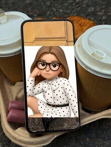 Muvela Váy ngắn xếp nếp họa tiết chấm bi cổ điển dành cho nữ, phong cách thanh lịch thích hợp cho tiệc trà chiều, đi chơi đêm, tụ tập bạn bè, sang trọng - trắng - Xem 8