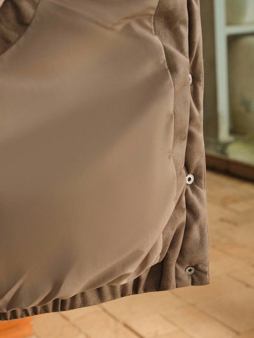 Women's Solid Color Minimalist Sleeveless Padded Vest