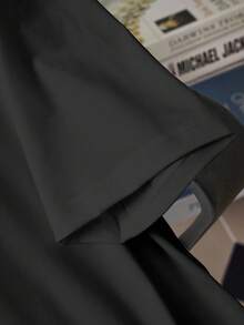 Manfinity Homme Men Slim Fit Crew Neck Short Sleeve Casual T-Shirt For Summer - Grey - View 4