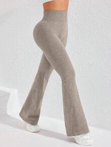 Easithlete 2件无缝运动瑜伽紧身裤 - 彩色 - 查看 4