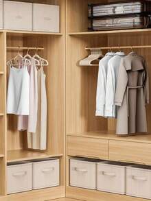 SHEIN 1pc/10pcs/20pcs Black, White, Pink, Gray Plush Clothes Hanger For Home Use, With No Trace, Anti Shoulder Corner, Anti Slip, Unable To Lift Bags, Clothes Drying Support, Organizer, Dry And Wet Dual-Use