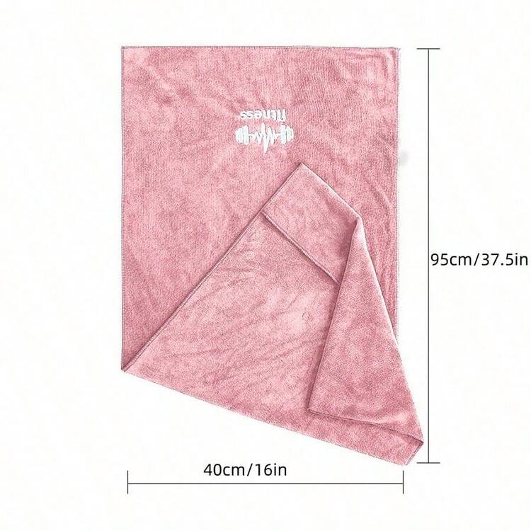 SHEIN 1PC Multifunctional Microfiber Sports Towel Sweat Absorbent Quick Dry Soft Fitness Face Towel Wide Running Gym Equipment Cover Bathroom Shower Bath Towel For Outdoor Workout Travel Washcloth Lightweight Portable Fast Drying Towel For Men And Women - Multicolor - View 12