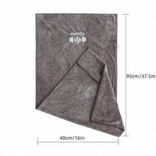 SHEIN 1条多功能超细纤维运动毛巾，吸汗速干，柔软舒适，适合健身、跑步、健身器材，也可作浴室浴巾、户外运动毛巾、旅行洗脸巾，轻便易携，速干，男女通用。 - 彩色 - 查看 13