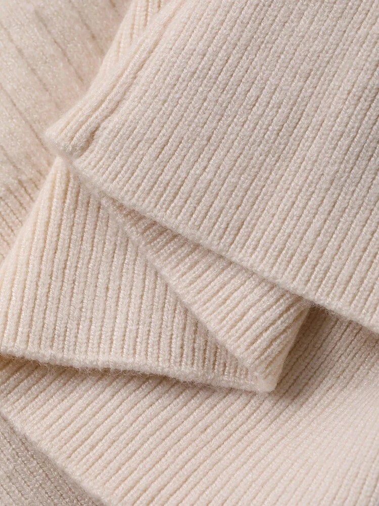 Women's Contrast Trim V-Neck Cardigan, Autumn