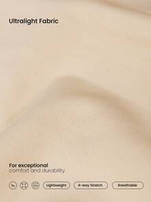 GLOWMODE 4条装轻薄透气吸汗中腰全覆盖无缝隐形三角裤日常健身内裤 - 米色 - 查看 6