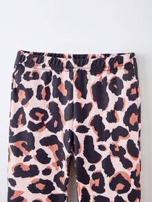 Maija Kids Maija Kids 2件套少女字母印花连帽衫和裤子套装 - 黑色 - 查看 4