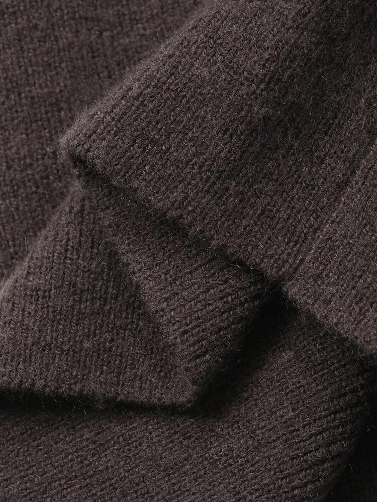 2pcs/Set Elegant Bowknot Knit Sweater Set For Women, Autumn/Winter Business Casual Woman