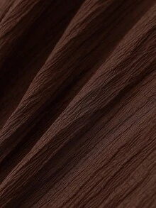 CosyJoli Plus Size Women's New Spring Summer Business Casual Woman Beach Valentine Day Style Fashion Commuting Elegant Wide-Leg Trousers, Beach Vacation College Students Valentines Summer Pants - Chocolate Brown - View 6