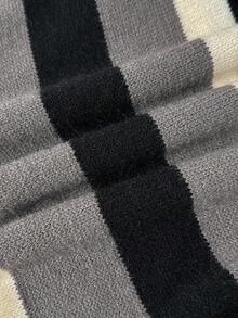 EgrlEra Damen Kontrastfarben Minimalistisches Rundhals Langarm Sweatshirt, Alltags-Tragen