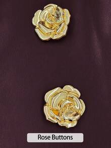 Pariaura 万圣节女式长裙 - 酒紅色 - 查看 3