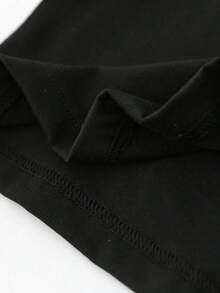 小女孩 1 件趣味熊和口号印花短袖 T 恤熊服装女孩衬衫女孩休闲图案 T 恤