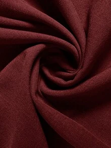 Firerie 大码年轻女性简约通勤灰色格纹宽松长袖西装外套 红色西装外套 女士西装外套 女士短款西装外套 酒红色女士套装 女士西装外套 酒红色女士西装外套 - 酒紅色 - 查看 8