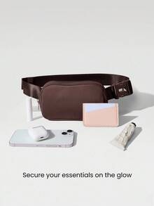 GLOWMODE Tiny Titan Nano Belt Bag Daily Casual - Brown - View 2