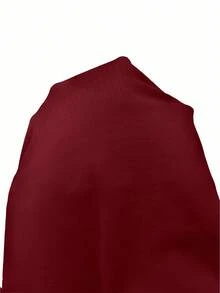 Core Rhythm Damen einfarbiges Rundhals-Raglanärmel Crop Fitness T-Shirt, Burgunderrot Crop Top, Rot Crop Top, Burgunderrot Crop Top, Langarm Crop Top, Damen Workout Crop Top, nahtloser Crop Top, Burgunderrot Top, Damen Sport Crop Top Shirt