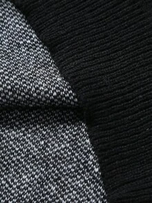 Chillumni Áo len chui đầu dài tay đa năng thoải mái hàng ngày cho nam - màu đen - Xem 6