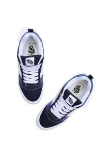 KNU SKOOL Men's Sneakers Navy White VN0009QCNWD1 - Navy / White - View 3