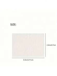 SHEIN 1SET 30/60/90/120/480PCS  Laundry Detergent Sheets Powerful Stain Remover For Underwear Clothing Cleaning Bubble Paper