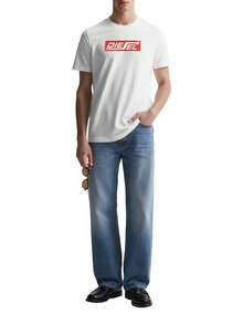 Diesel Men's T-Shirts White - White - View 3