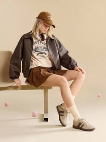 CUCCOO EASI 2024 New Spring Women Retro Casual Sneakers, Versatile Flat White Shoes For Christmas