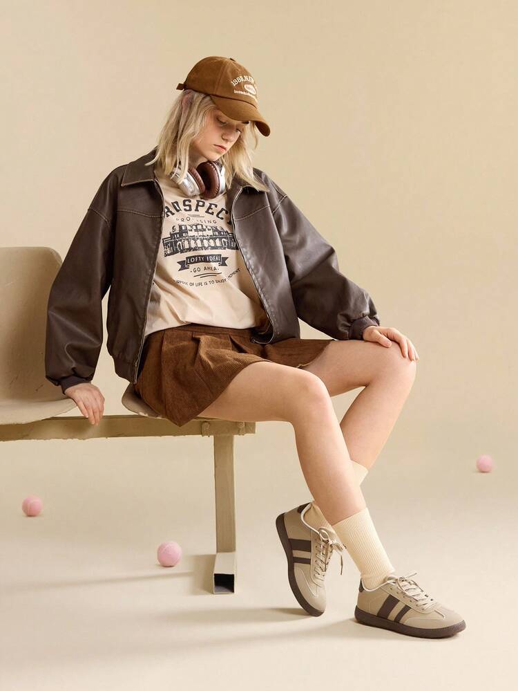 CUCCOO EASI 2026 New Spring Women's Retro Casual Sneakers, Versatile Flat White Shoes