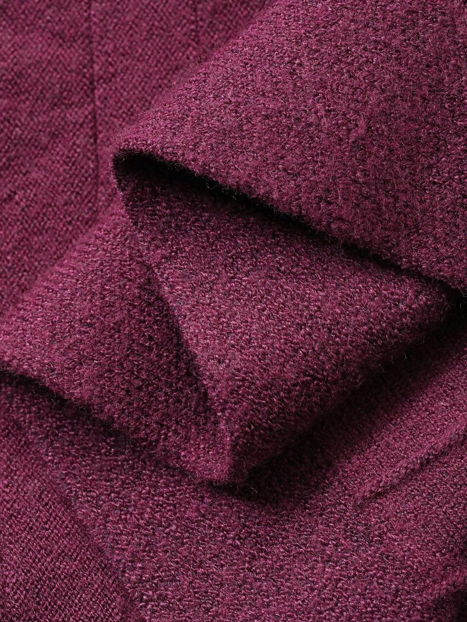 Women's Elegant Solid Color Short Sleeve Crew Neck Sweater And Mermaid Hem Skirt 2-Piece Set, Autumn