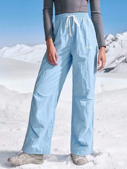 In My Nature Quần dài thường ngày xếp ly có túi rút ở eo dành cho nữ