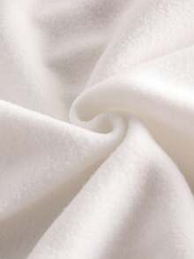 2 件套青少年韩版休闲蝴蝶印花圆领运动衫和格子直筒裤套装 - 白色 - 查看 6