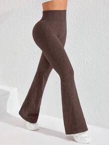 Easithlete 2件无缝运动瑜伽紧身裤 - 彩色 - 查看 5