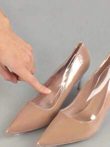 SHEIN 100 个热收缩包装袋、收缩膜、PVC 透明封口膜、防尘热收缩膜袋、无味透明包装自制 DIY、真空储物袋、透明平板玻璃纸/玻璃纸零食袋、家用储物袋礼品袋、适用于糕点、烘焙、饼干、糖果和甜点、浴球、化妆品、蜡烛、小礼物、罐子、卧室、旅行、办公室、厨房、浴室、家居用品、肥皂套包装、鞋子 - 無色 - 查看 3