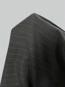 Elamini 春夏女士休闲格子系带腰带吊带背心 - 黑色 - 查看 4