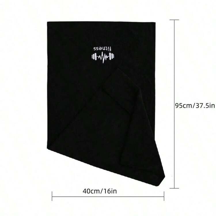 SHEIN 1PC Multifunctional Microfiber Sports Towel Sweat Absorbent Quick Dry Soft Fitness Face Towel Wide Running Gym Equipment Cover Bathroom Shower Bath Towel For Outdoor Workout Travel Washcloth Lightweight Portable Fast Drying Towel For Men And Women - Multicolor - View 8