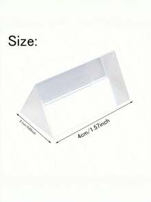 SHEIN 光学水晶棱镜 K9 玻璃光谱反射器彩虹制作器摄影道具创意照明非电动礼品桌面装饰家居办公室书房