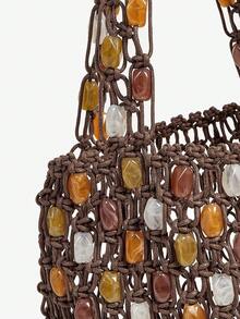 Maija Damska torba na ramię w stylu boho z wycięciem na święta