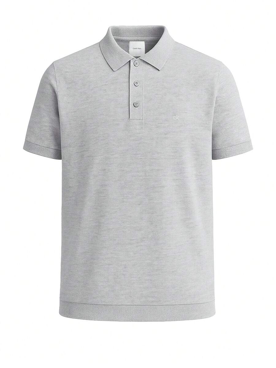 Calvin Klein Men's Polo Shirts Grey - Grey - View 1
